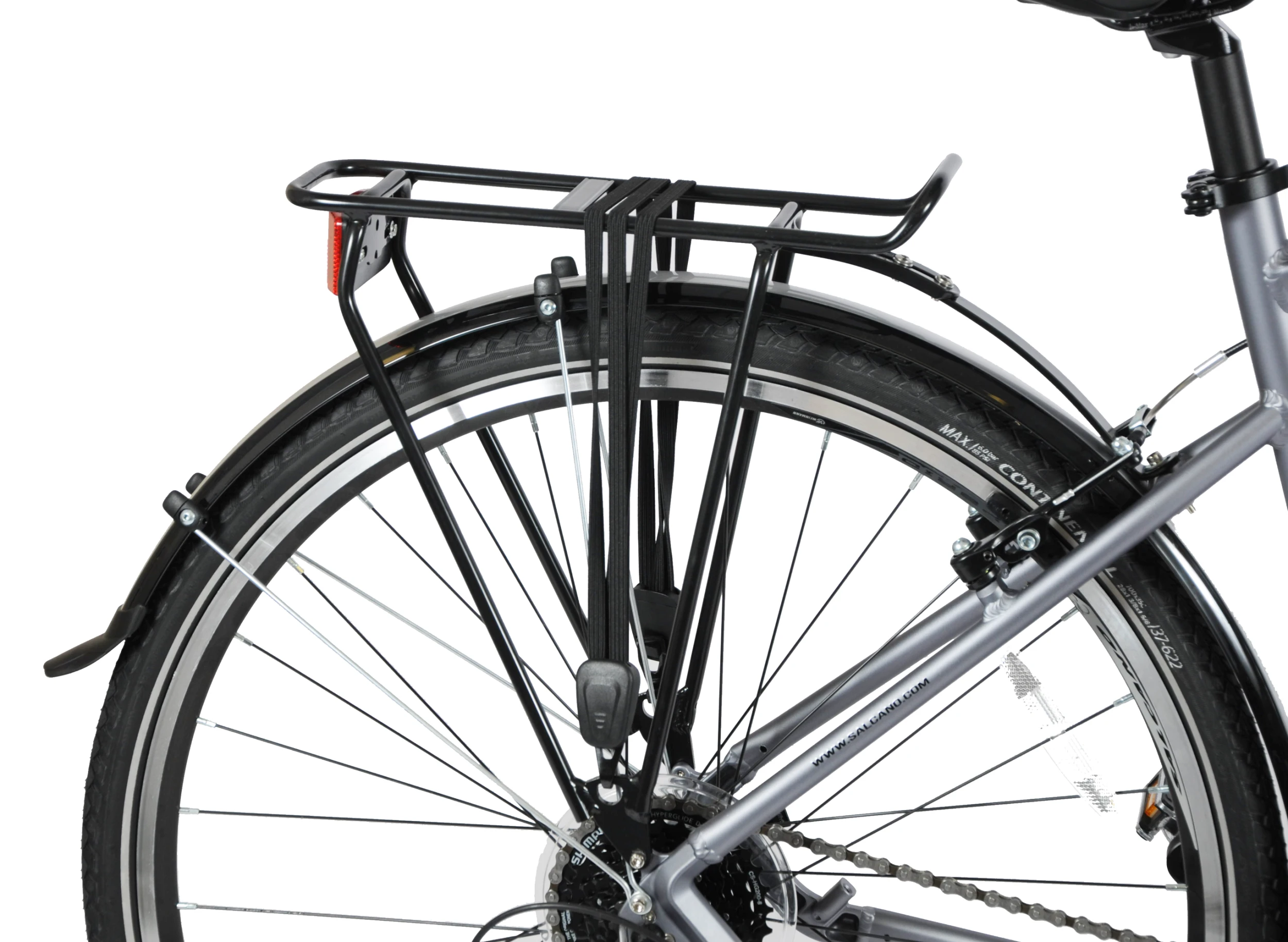 Salcano Istanbul Commuter Hybrid Bike Grey 10 Salcano Istanbul Commuter Hybrid Bike Grey - Image 8