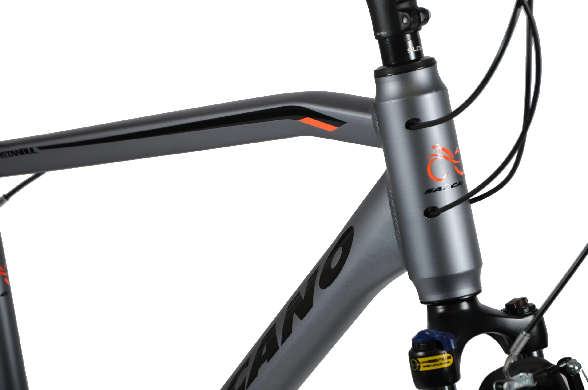 Salcano Istanbul Commuter Hybrid Bike Grey 4 Salcano Istanbul Commuter Hybrid Bike Grey - Image 2