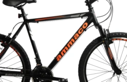 Ammaco Santos 26 Inch Wheel Mountain Bike Black And Orange -CycleKing Shop SANTOS202