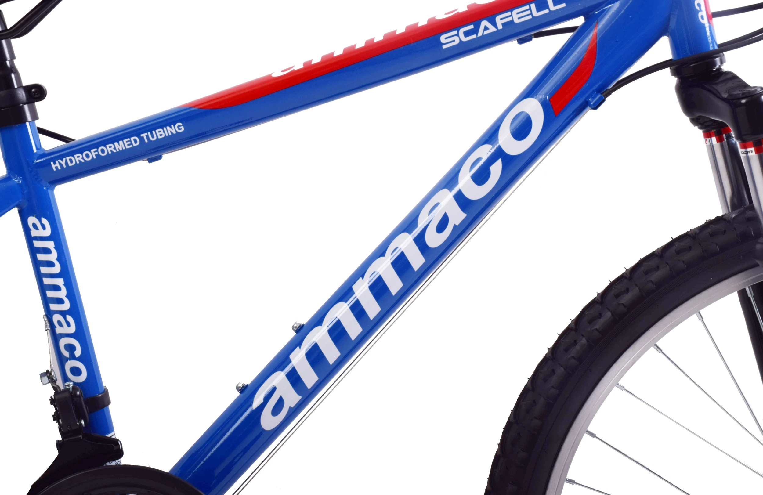 Ammaco Scafell Mountain Bike Blue And Red 4 Ammaco Scafell Mountain Bike Blue And Red - Image 2