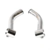 Short Curved Handlebar Bar Ends Chrome -CycleKing Shop SILVa