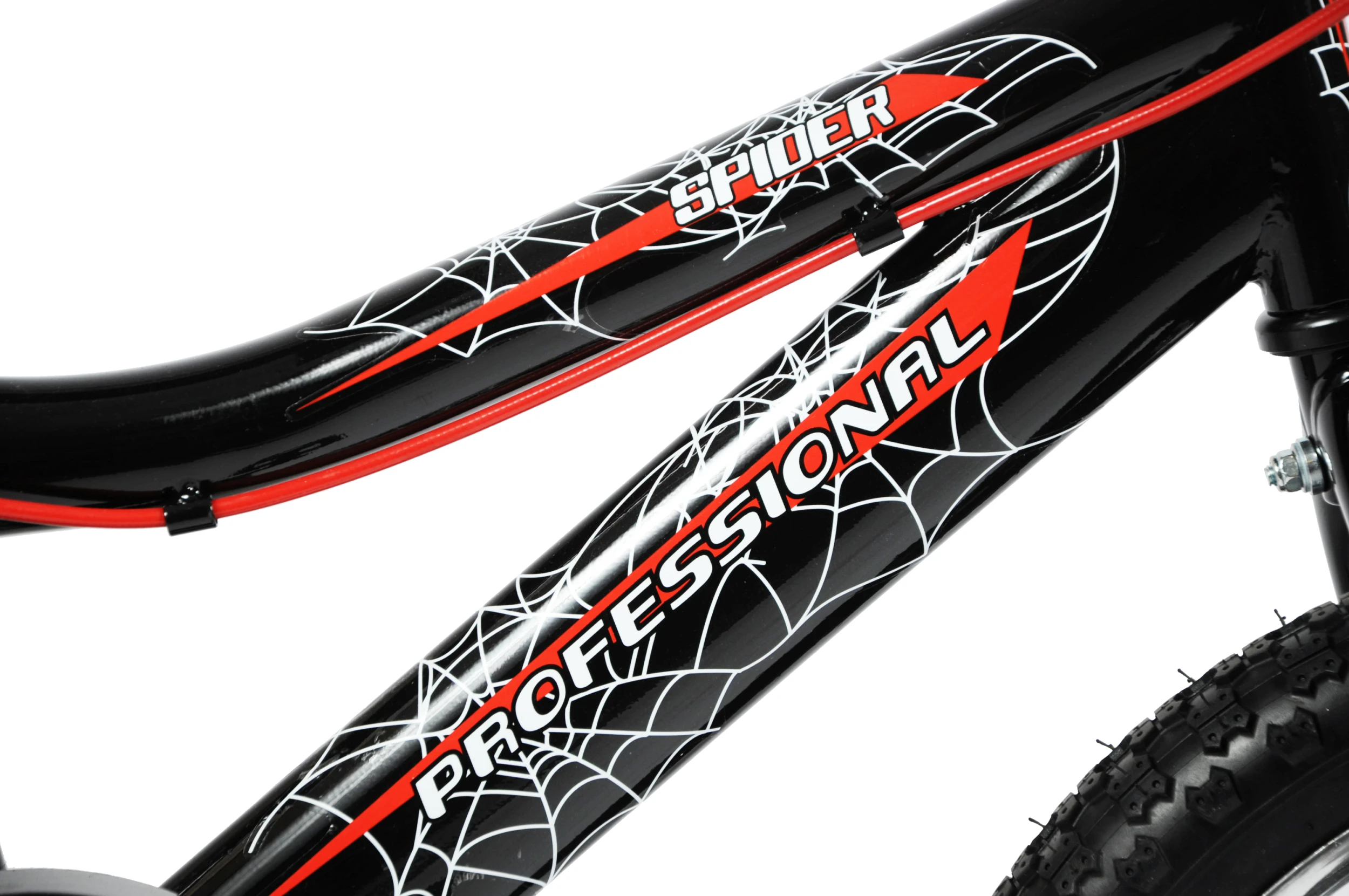 Professional Spider 16 Inch Wheel Kids Bike Black 6 Professional Spider 16 Inch Wheel Kids Bike Black - Image 4