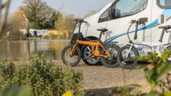 Estarli E20 Pro Electric Folding Bike Orange -CycleKing Shop Sample 6 2