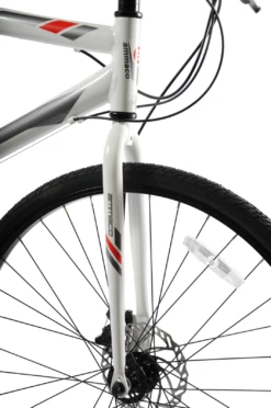 Ammaco Ridgeway Sports Hybrid Bike White -CycleKing Shop WHITE20RW205