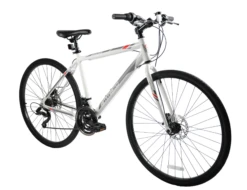 Ammaco Ridgeway Sports Hybrid Bike White -CycleKing Shop WHITE20RW209
