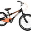 Salcano Wolf 20 Inch Kids Bike Black Orange