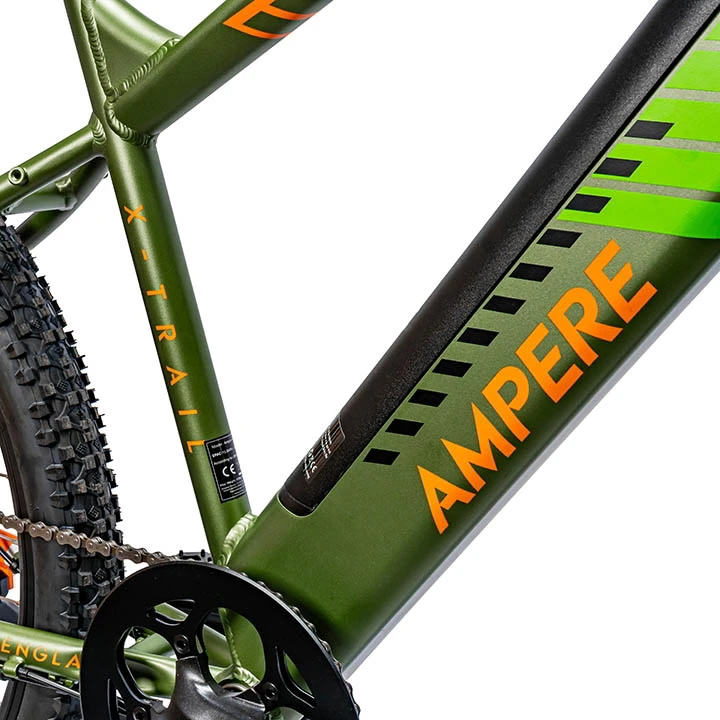 Ampere X-Trail 29 Inch Wheel Electric Mountain Bike Green 12 Ampere X-Trail 29 Inch Wheel Electric Mountain Bike Green - Image 10
