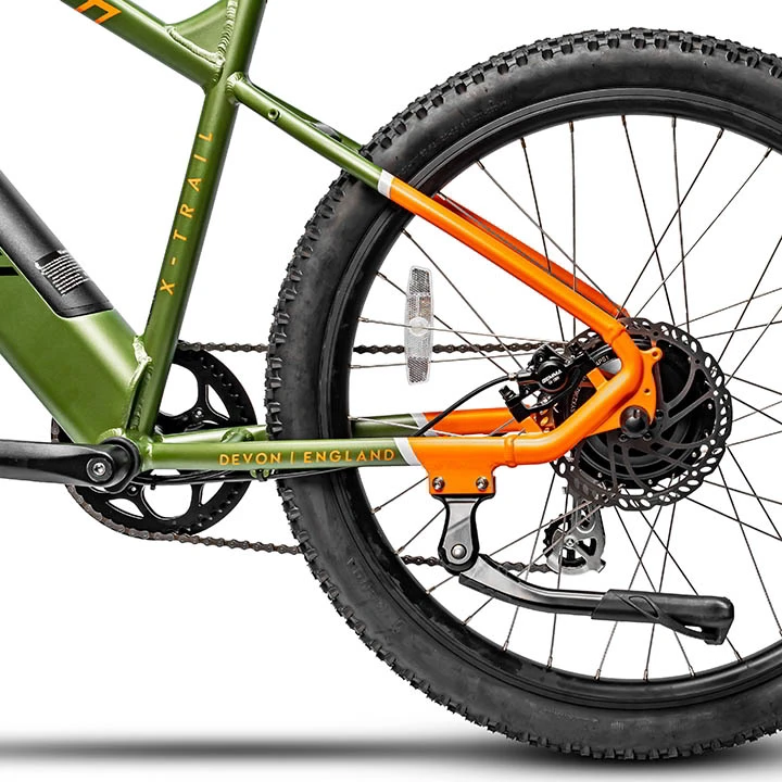 Ampere X-Trail 29 Inch Wheel Electric Mountain Bike Green 10 Ampere X-Trail 29 Inch Wheel Electric Mountain Bike Green - Image 8
