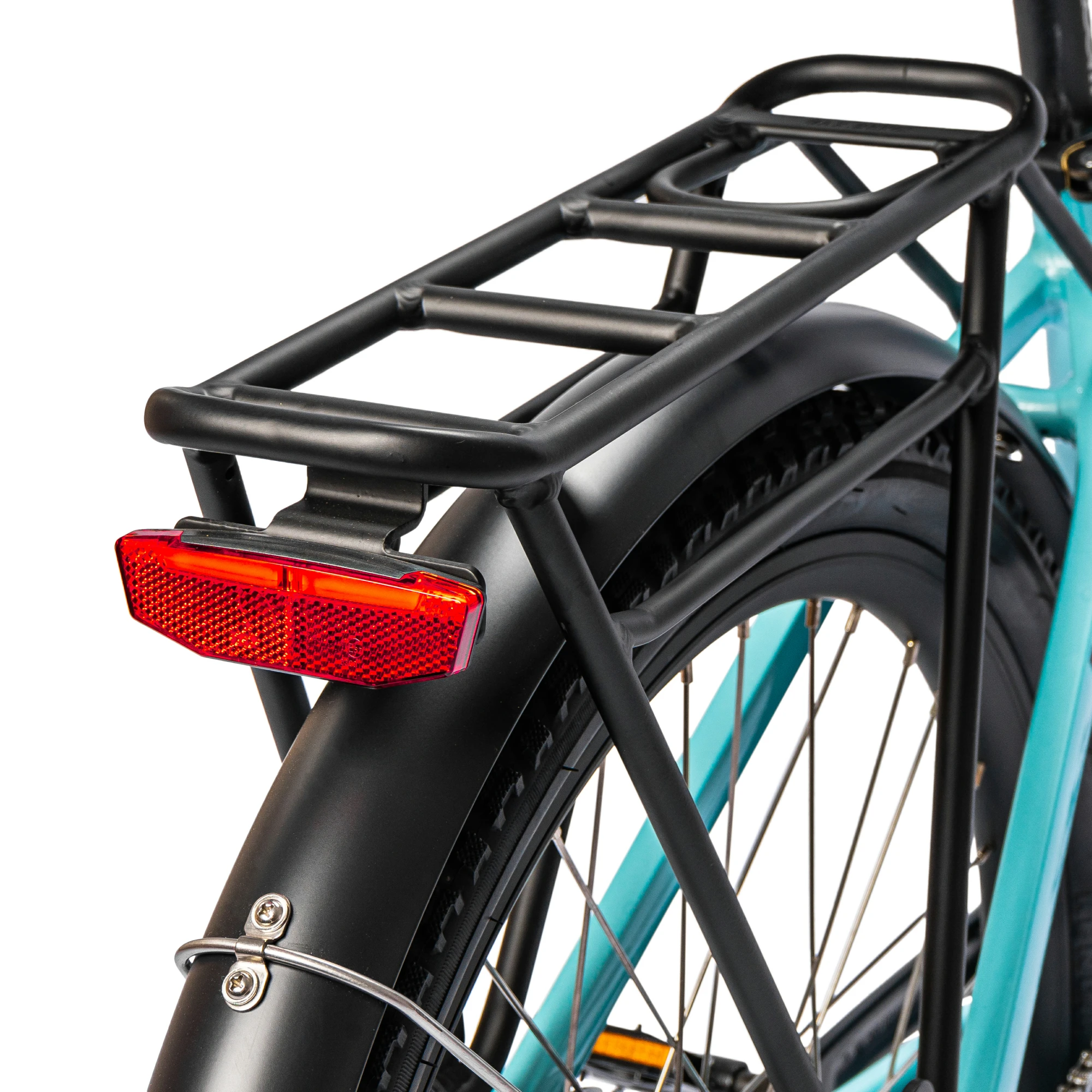 Ampere Deluxe Step Through 26 Inch Wheel Electric Bike Blue 7 Ampere Deluxe Step Through 26 Inch Wheel Electric Bike Blue - Image 5