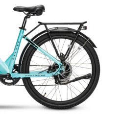 Ampere Deluxe Step Through 26 Inch Wheel Electric Bike Blue 14 Ampere Deluxe Step Through 26 Inch Wheel Electric Bike Blue -CycleKing Shop ampere20blue20A