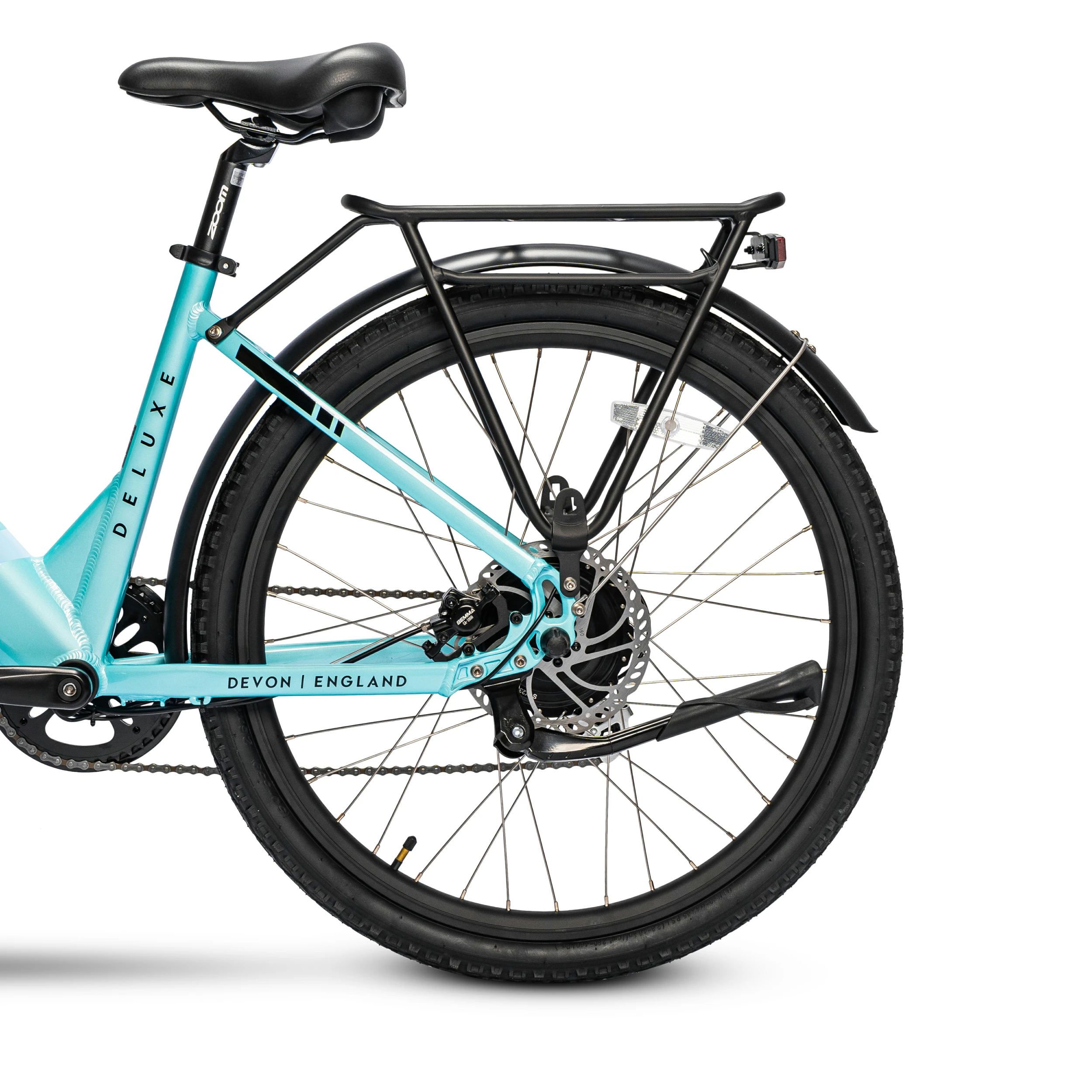 Ampere Deluxe Step Through 26 Inch Wheel Electric Bike Blue 5 Ampere Deluxe Step Through 26 Inch Wheel Electric Bike Blue - Image 3