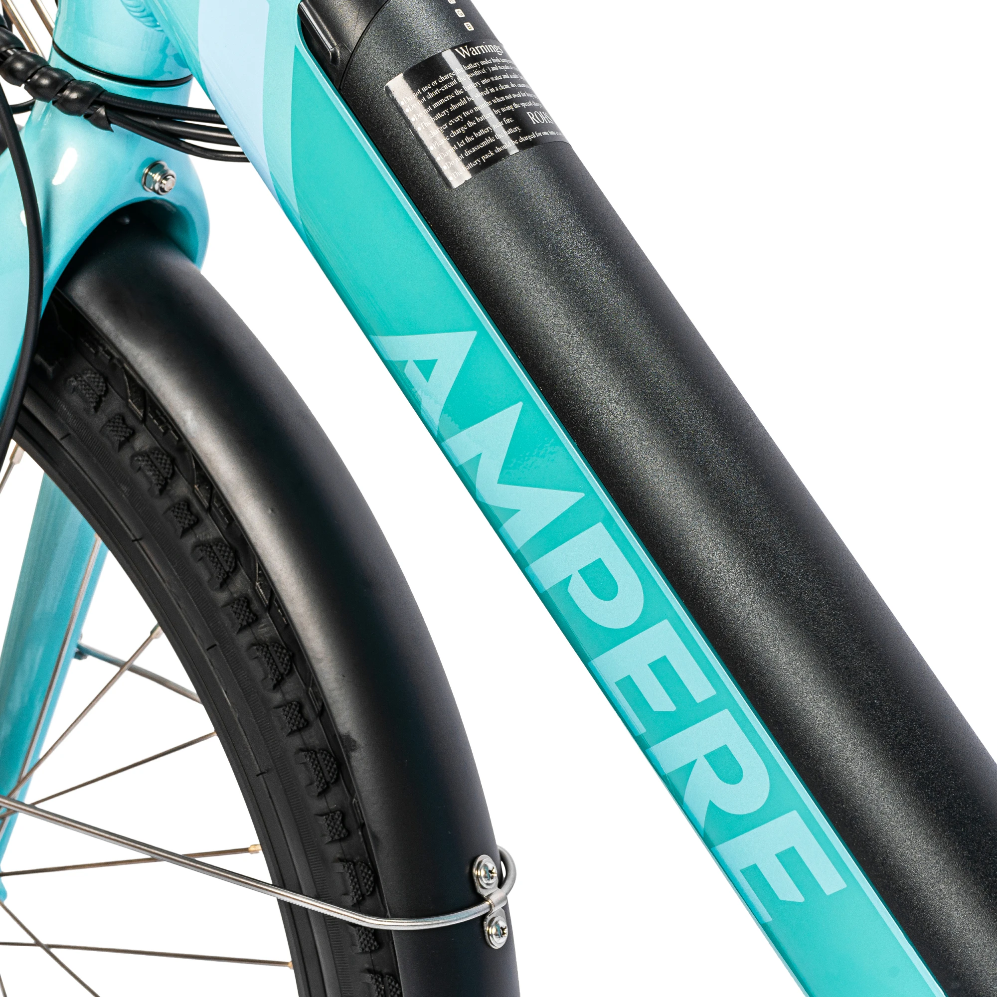 Ampere Deluxe Step Through 26 Inch Wheel Electric Bike Blue 8 Ampere Deluxe Step Through 26 Inch Wheel Electric Bike Blue - Image 6