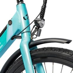 Ampere Deluxe Step Through 26 Inch Wheel Electric Bike Blue 20 Ampere Deluxe Step Through 26 Inch Wheel Electric Bike Blue -CycleKing Shop ampere20blue20f