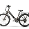 Ampere Deluxe Step Through 26 Inch Wheel Electric Bike Grey -CycleKing Shop ampere20grey20a