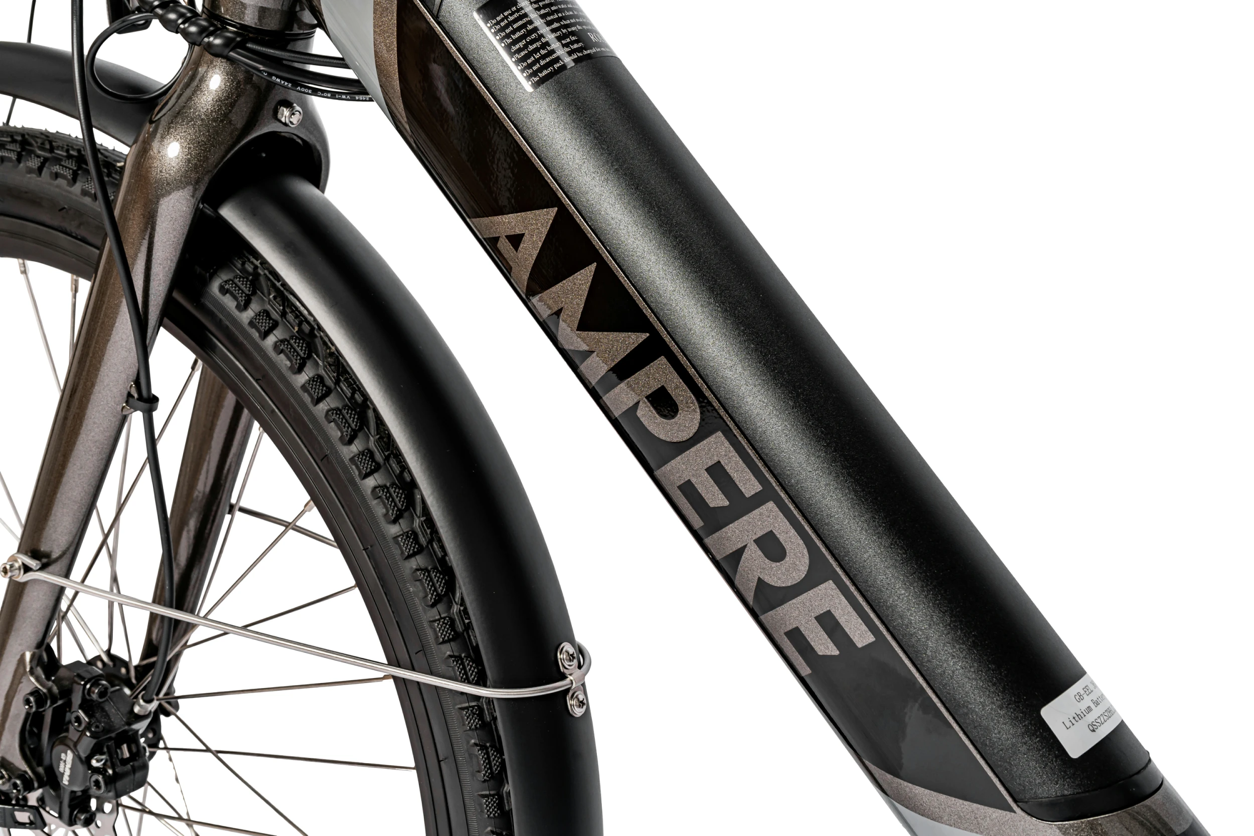 Ampere Deluxe Step Through 26 Inch Wheel Electric Bike Grey 10 Ampere Deluxe Step Through 26 Inch Wheel Electric Bike Grey - Image 8