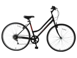 Professional Avenue 700c Commuter Hybrid Bike Black And Red -CycleKing Shop avenue ladies 1