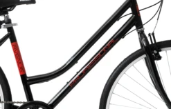 Professional Avenue 700c Commuter Hybrid Bike Black And Red -CycleKing Shop avenue ladiesd