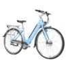 EMU Classic Step Through 700c Wheel Electric Bike Light Blue