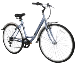 Professional City Commuter Hybrid Bike Blue