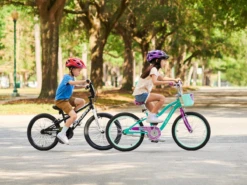 Schwinn Elm 18 Inch Wheel Kids Bike Teal Green -CycleKing Shop elm20lifestyleA