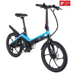 Li-Fe Flo Electric Folding Bike Blue