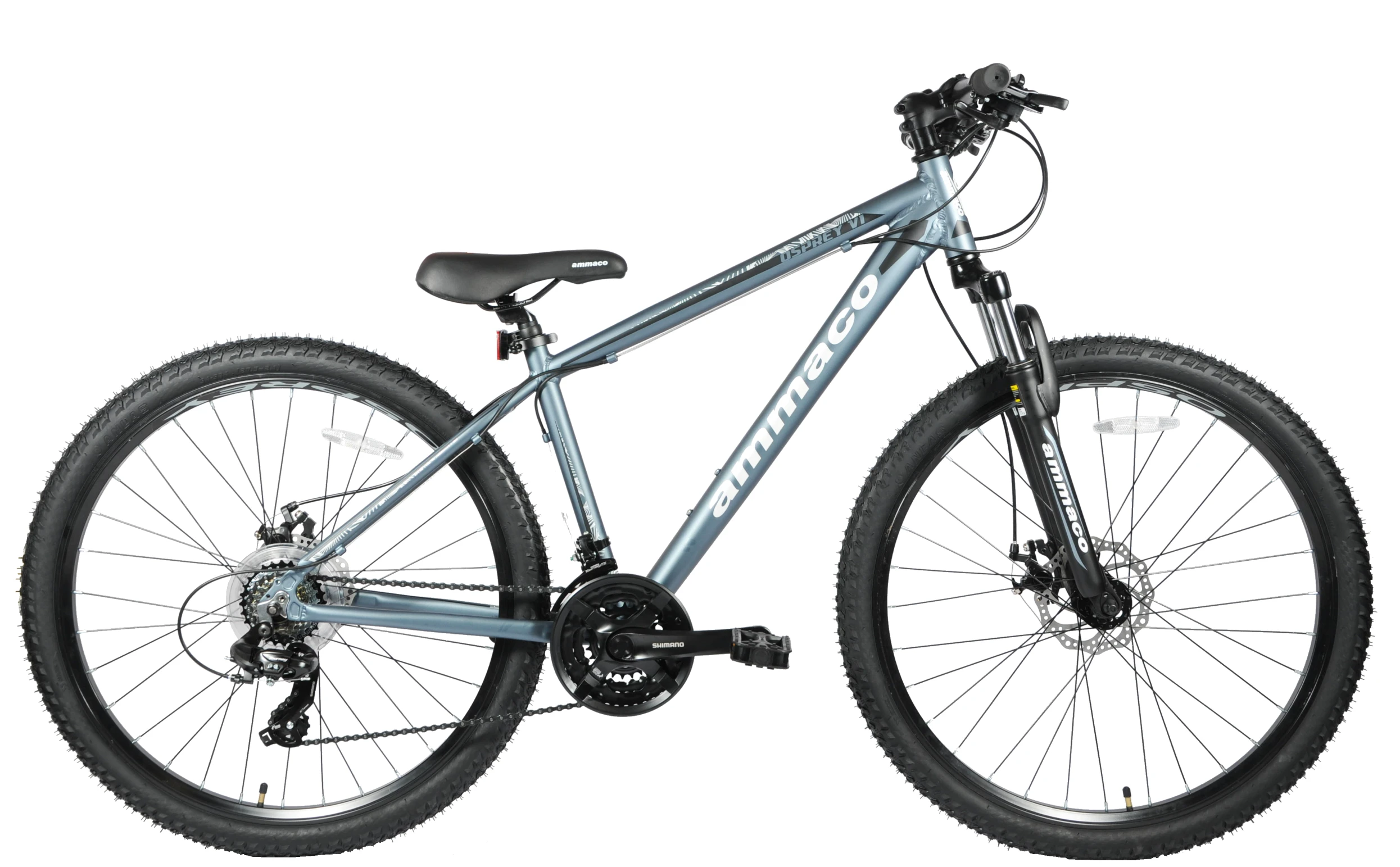 Ammaco Osprey V1 Mountain Bike Slate Grey 3 Ammaco Osprey V1 Mountain Bike Slate Grey