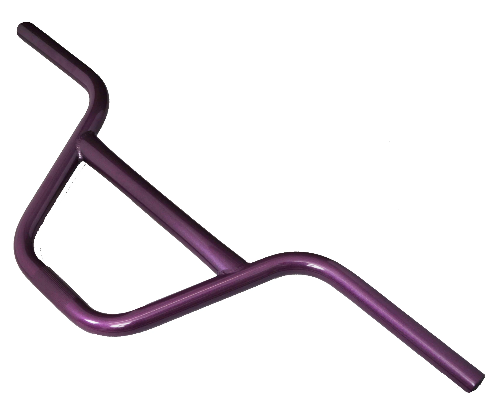 Diamondback Dirt Cro-Mo BMX Handlebars Purple 4 Diamondback Dirt Cro-Mo BMX Handlebars Purple - Image 2