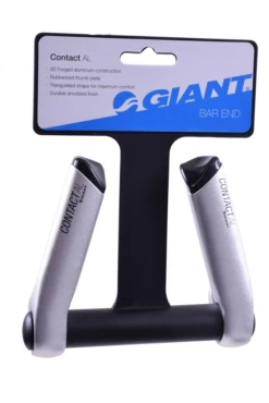 Giant Contact AL Handlebar Bar Ends Alloy Silver