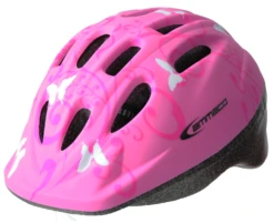 Ammaco Butterfly Pink Helmet -52-56cm