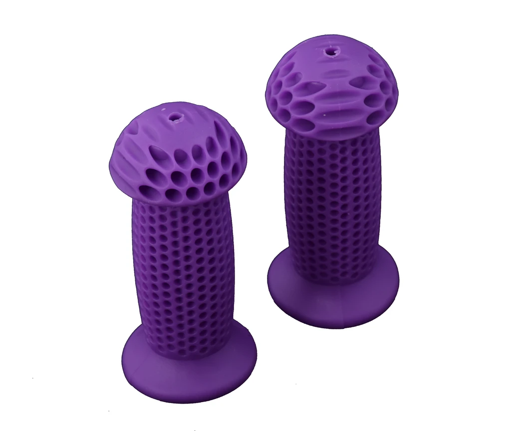 Ammaco Replacement Kids Purple Handlebar Grips 3 Ammaco Replacement Kids Purple Handlebar Grips