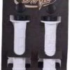 Brave Hucker Lock On Handlebar Grips Black/White -CycleKing Shop hg039wa