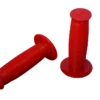 Oxford Mushroom Ribbed Handlebar Grips Red