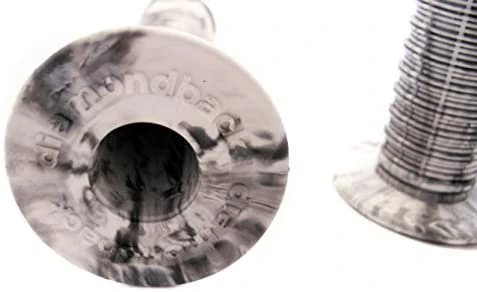 Diamondback Team BMX Flange Grips White 4 Diamondback Team BMX Flange Grips White - Image 2