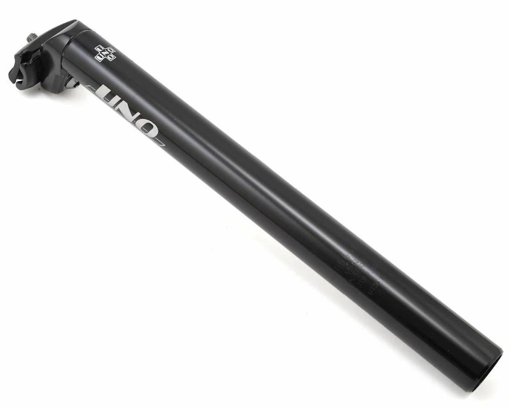 Kalloy UNO 25.4mm Seatpost 400mm Black 3 Kalloy UNO 25.4mm Seatpost 400mm Black