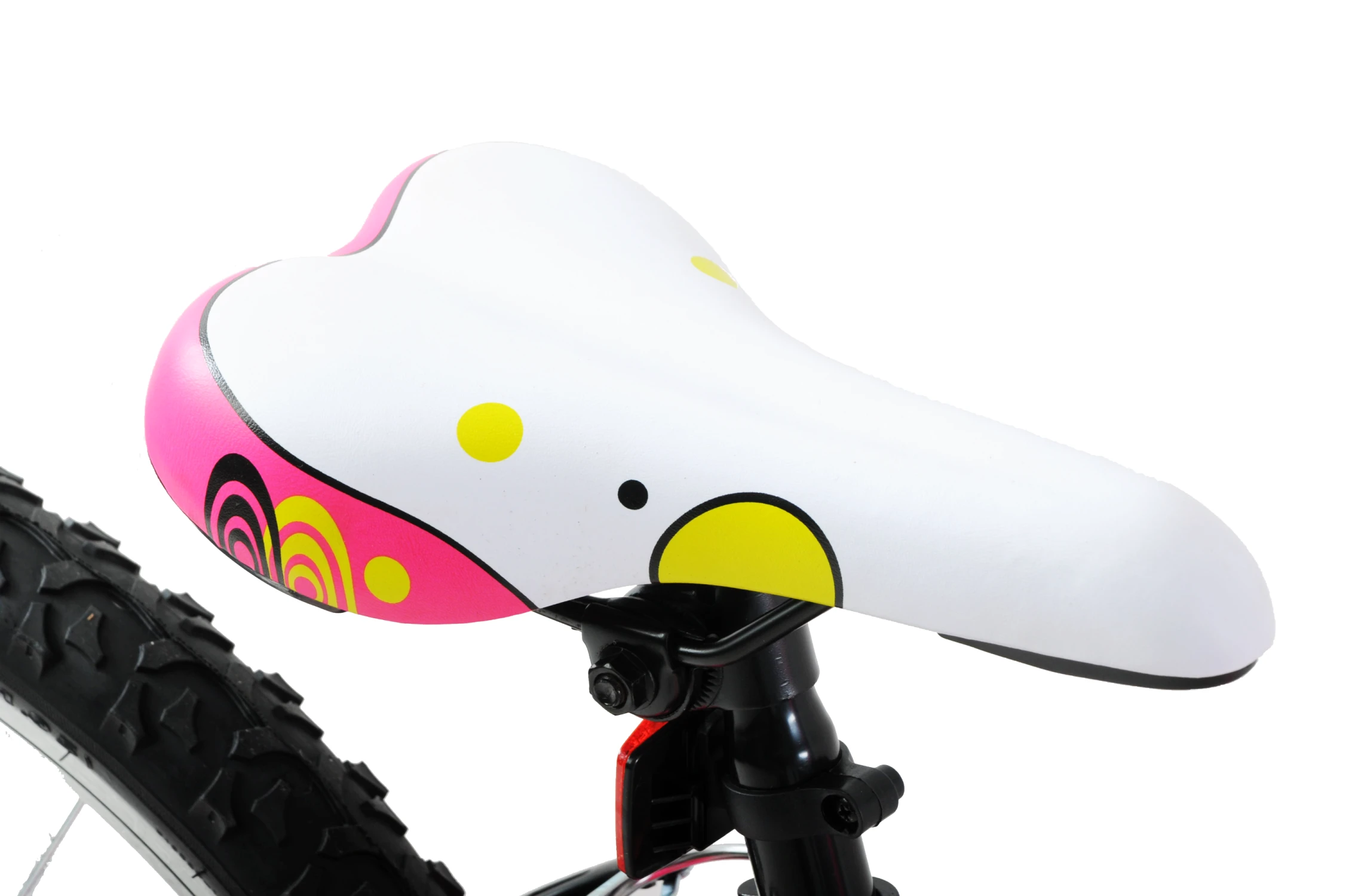 Ammaco Lush 24 Inch Wheel Kids Mountain Bike Pink 7 Ammaco Lush 24 Inch Wheel Kids Mountain Bike Pink - Image 5