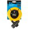 M-Wave Cable Lock 10 X 1800mm Yellow 1 M-Wave Cable Lock 10 X 1800mm Yellow -CycleKing Shop m wave s 10.18 cable lock