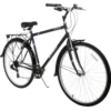 Ammaco Madrid Commuter Hybrid Bike Black -CycleKing Shop madrid207