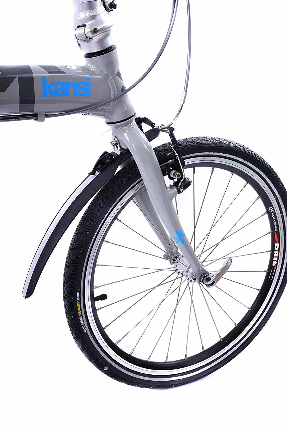 Vavert Night Rider 20 Folding Bike Mudguards Reflective 4 Vavert Night Rider 20 Folding Bike Mudguards Reflective - Image 2