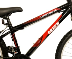 Arden Mountaineer 24 Inch Wheel Kids Mountain Bike Black And Red 11 Arden Mountaineer 24 Inch Wheel Kids Mountain Bike Black And Red -CycleKing Shop mountaineer