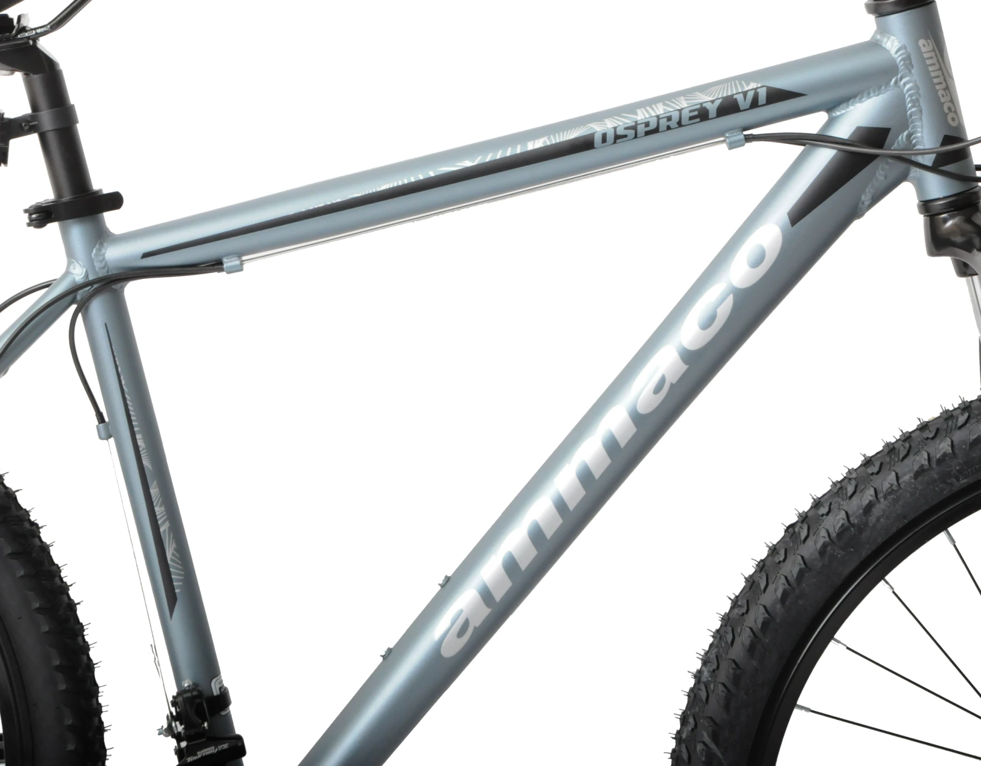 Ammaco Osprey V1 Mountain Bike Slate Grey 4 Ammaco Osprey V1 Mountain Bike Slate Grey - Image 2