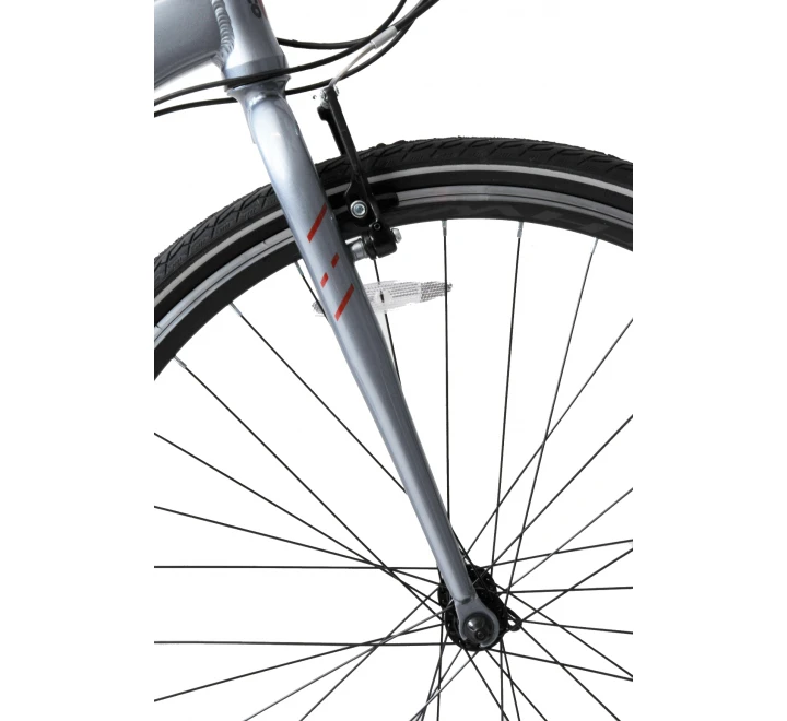 Ammaco Pathway X1 Sports Hybrid Bike Grey 5 Ammaco Pathway X1 Sports Hybrid Bike Grey - Image 3