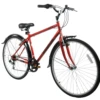 Professional City Commuter Hybrid Bike Red