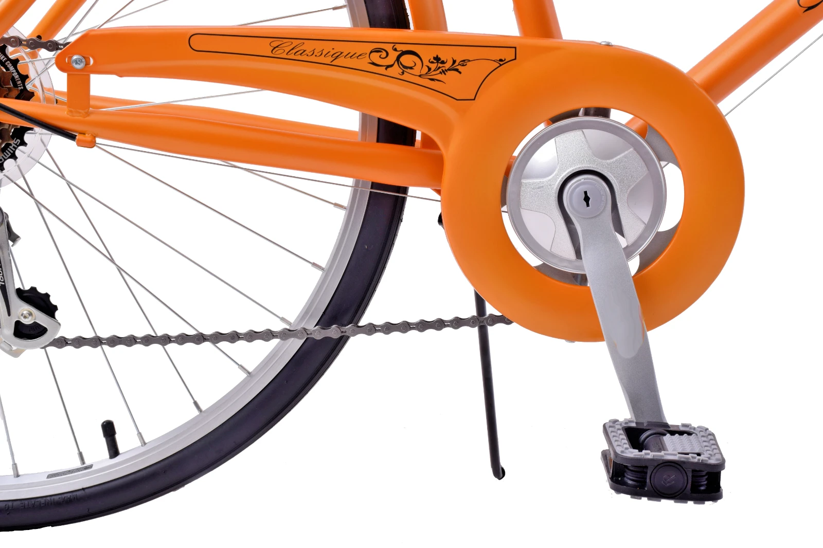 Ammaco Classique Dutch Lifestyle Bike Orange 5 Ammaco Classique Dutch Lifestyle Bike Orange - Image 3