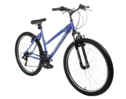 Ammaco Skye 24 Inch Wheel Kids Mountain Bike Purple