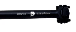 Brave Machine 27.2mm Double Clamp Seatpost Black