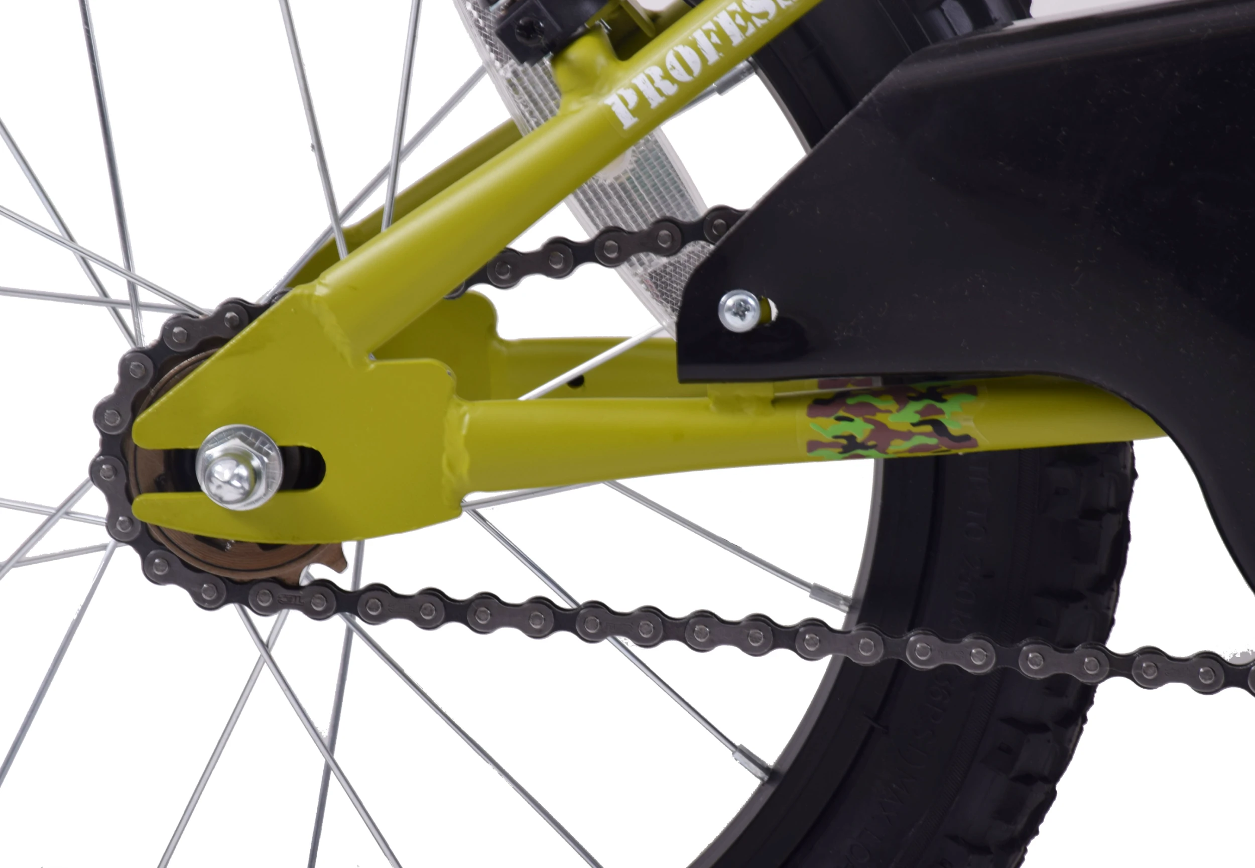 Professional SAS Army 16 Inch Wheel Kids Mountain Bike Green 5 Professional SAS Army 16 Inch Wheel Kids Mountain Bike Green - Image 3