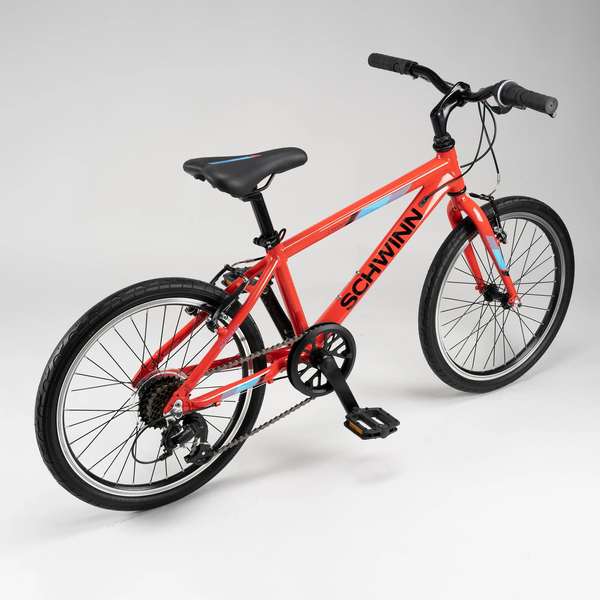 Schwinn Campus 20 Inch Wheel Kids Bike Red 5 Schwinn Campus 20 Inch Wheel Kids Bike Red - Image 3