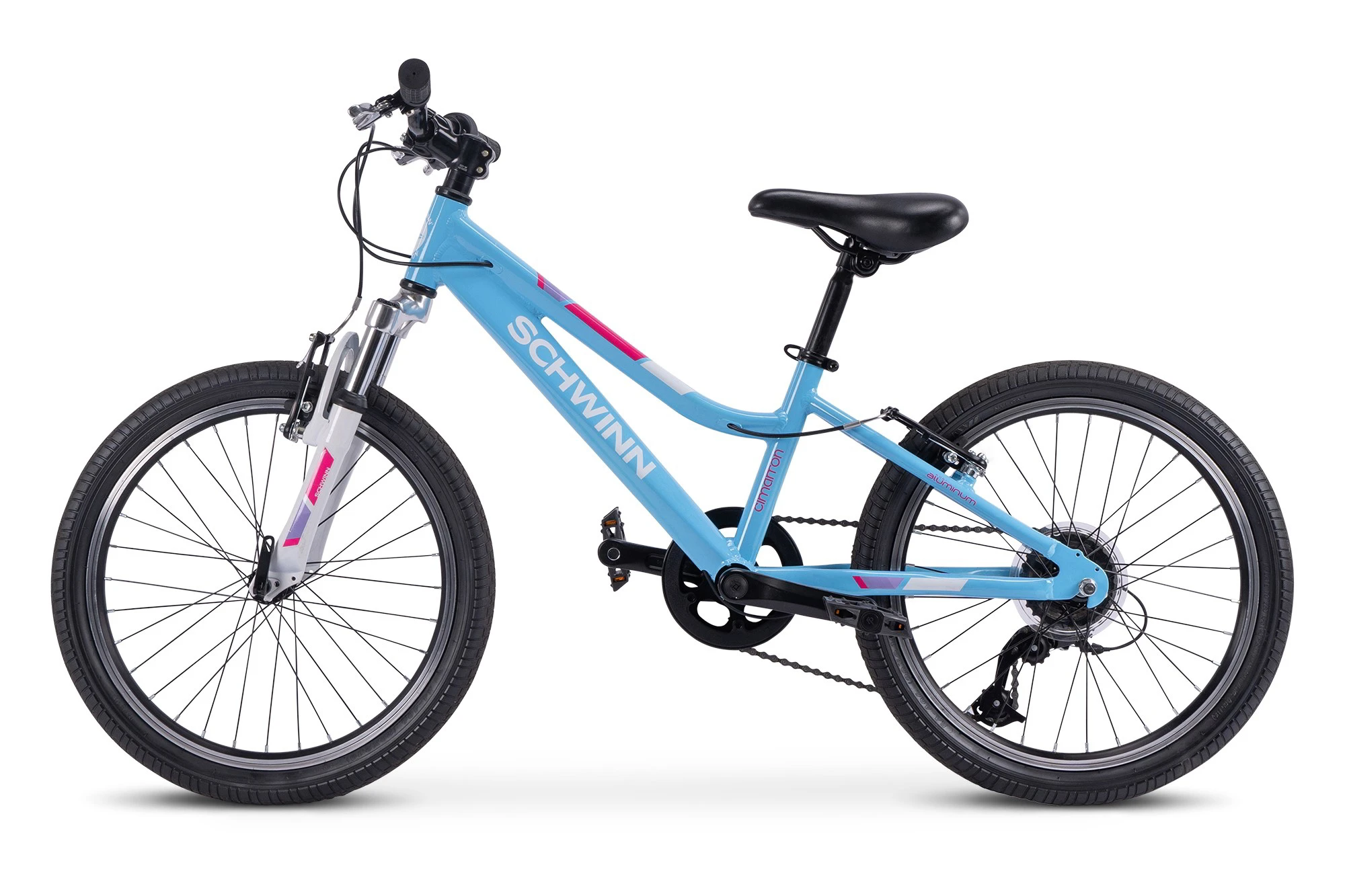Schwinn Cimarron 20 Inch Wheel Kids Bike Blue 5 Schwinn Cimarron 20 Inch Wheel Kids Bike Blue - Image 3