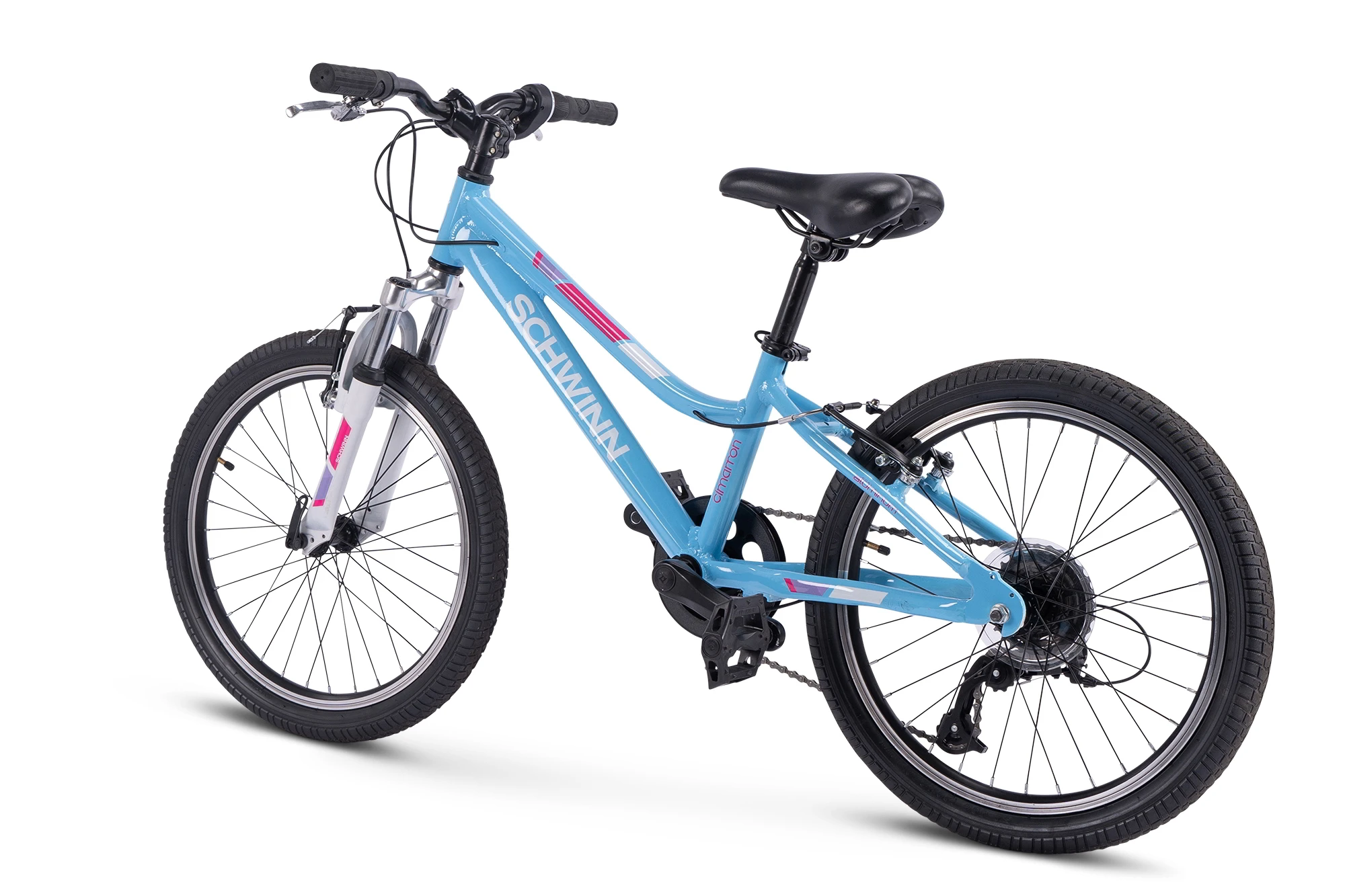 Schwinn Cimarron 20 Inch Wheel Kids Bike Blue 7 Schwinn Cimarron 20 Inch Wheel Kids Bike Blue - Image 5