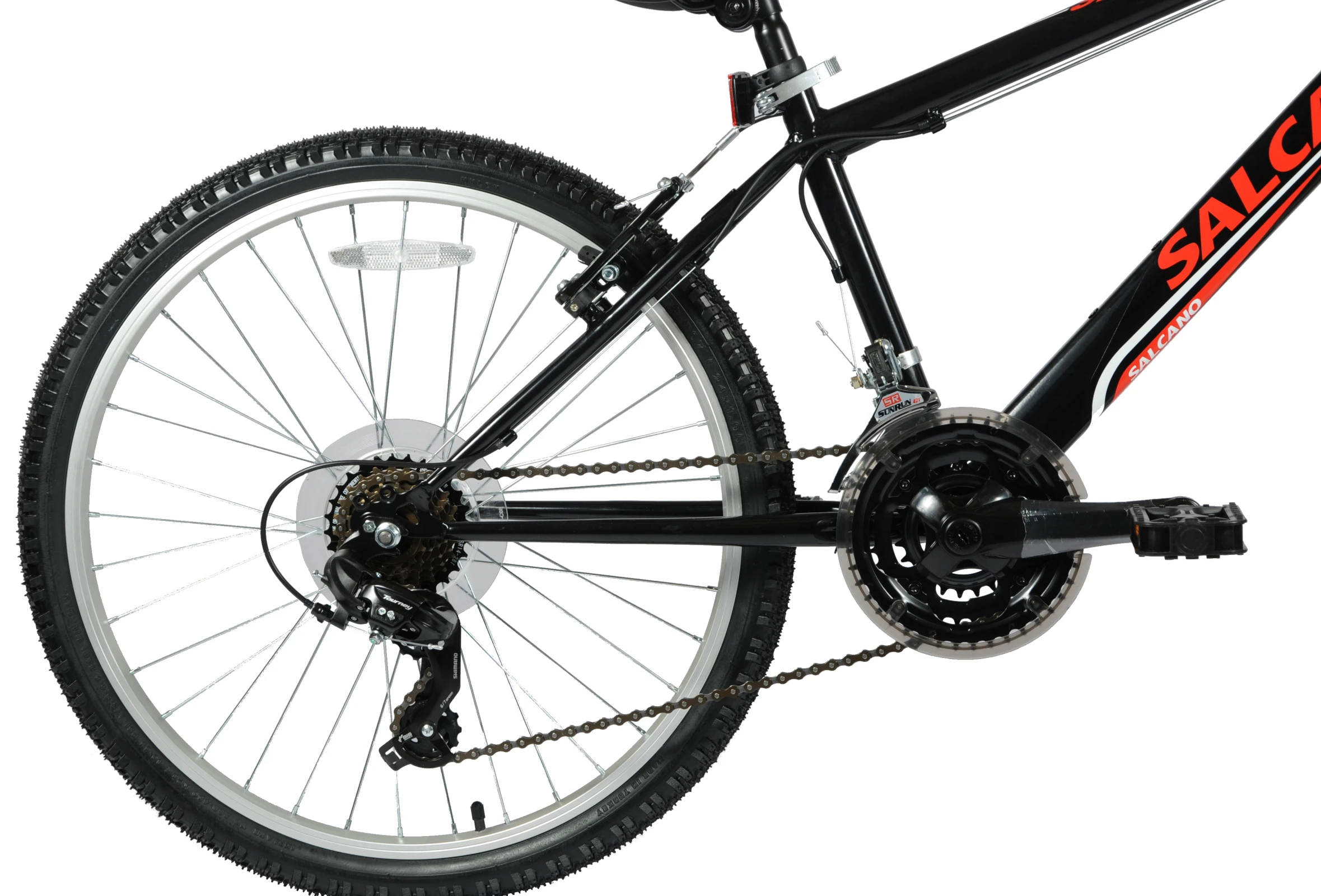 Salcano Shocker 24 Inch Wheel Kids Mountain Bike Black 4 Salcano Shocker 24 Inch Wheel Kids Mountain Bike Black - Image 2